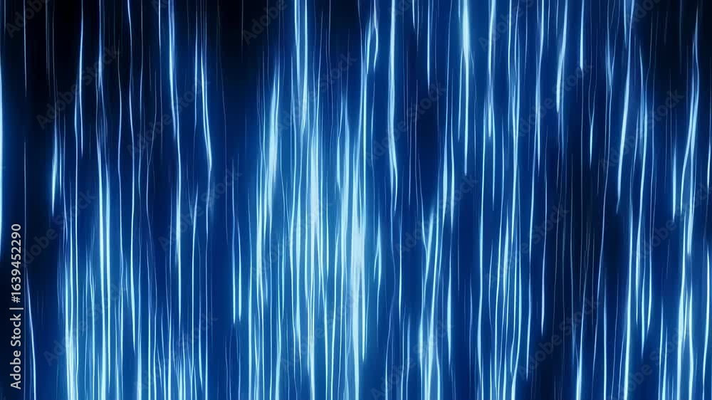 Abstract vertical streaks of glowing blue light Abstract vertical streaks of glowing blue light