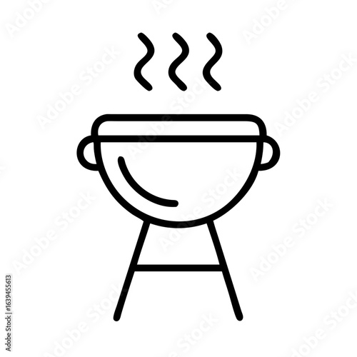 hot coffee in a pot
