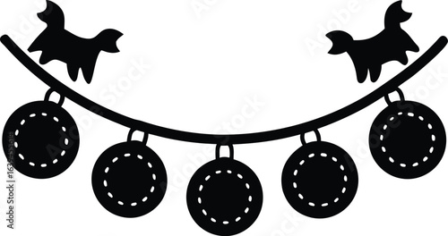 vector illustration of a baby carriage