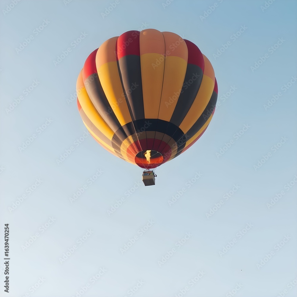 Naklejka premium hot air balloons