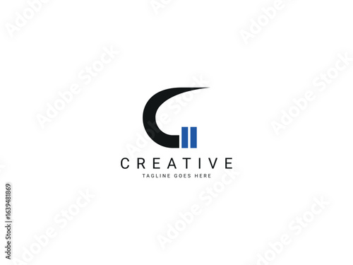 g modern letter logo
