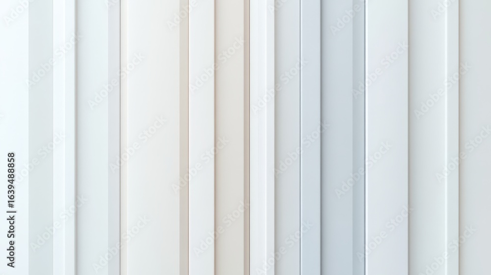 Obraz premium Modern Minimalist Wall Panels in Soft Neutral Tones and Textures