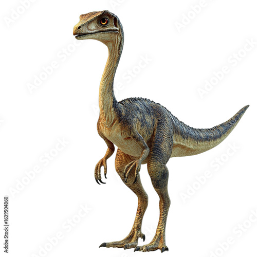 3D Render of a Compsognathus Dinosaur