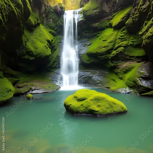 waterfall in the forest