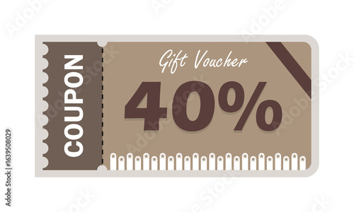 40% Off Gift Voucher Coupon