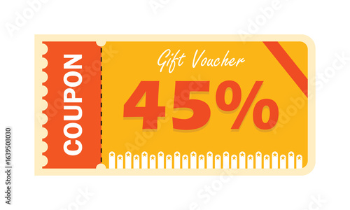 45% Off Gift Voucher Coupon
