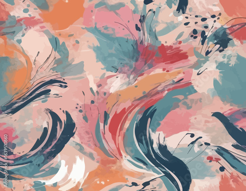 Beautiful Colorful textile design Vector, eye catching design 