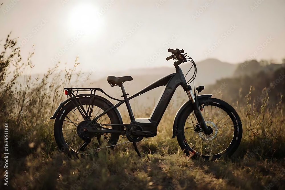 Obraz premium bicycle on the field