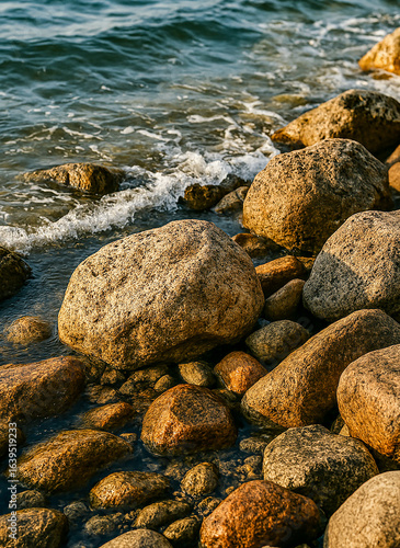 stones on the beach