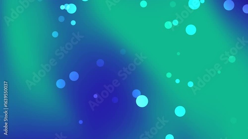 Wallpaper Mural Gradient blue and green background perfect for presentations, websites, social media graphics, and design projects needing a serene color palette. Torontodigital.ca