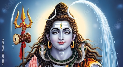 Lord shiva hindu deity image