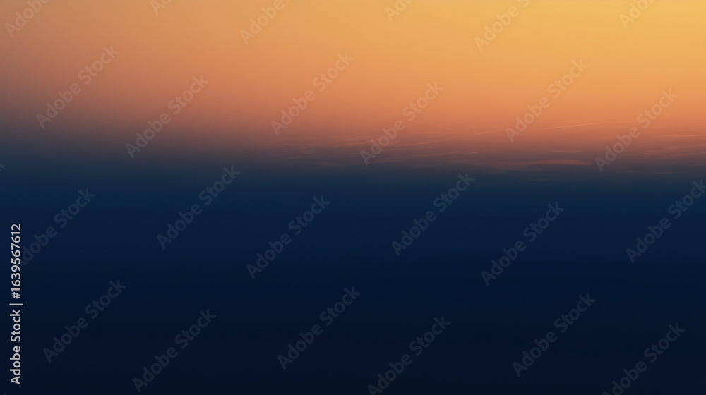 Obraz premium Gradient backgrounds blending blue and orange hues, with blurred edges, grainy textures, and dark backdrops, creating a soft yet striking visual effect suitable for diverse design needs.