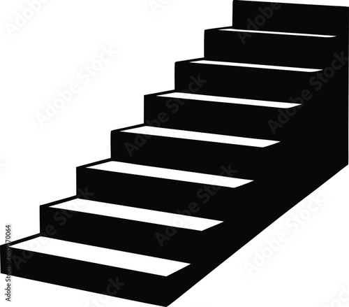 stairway to heaven on transparent background