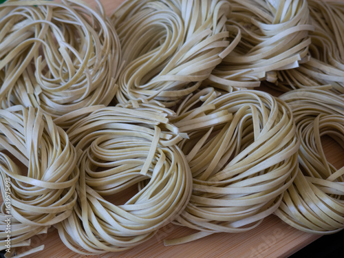 Spaghetti pasta background