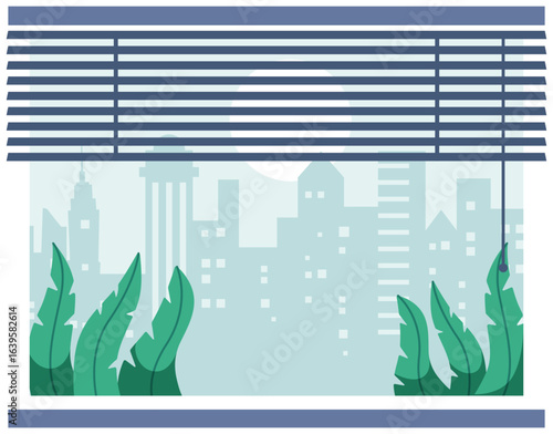 window city view illustration