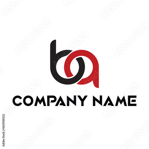 Free Download AB Letter mark Logo Design Modern Minimal Vector Monogram - GFXLoad