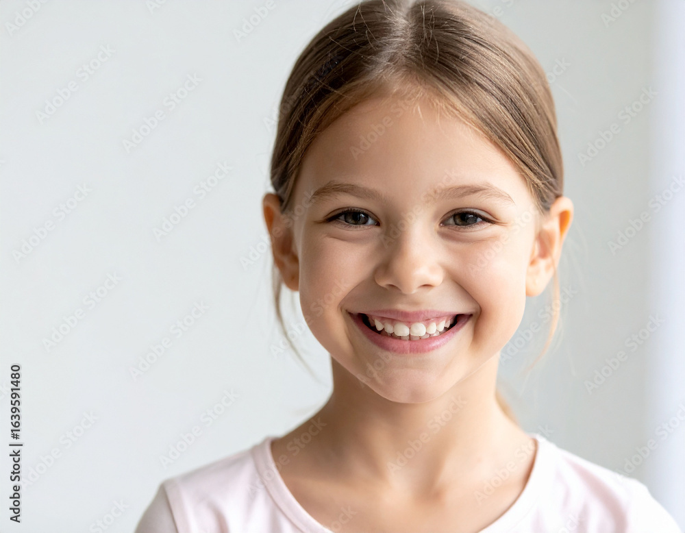 Portrait of a smiling young woman Portrait of a smiling young woman