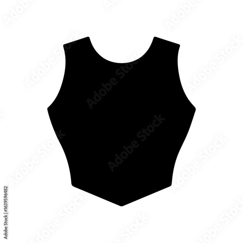 armour breastplate glyph icon