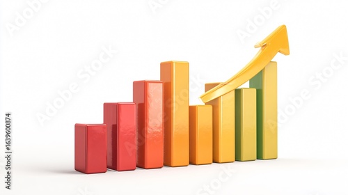 Professional Bar Charts and Arrow Isolated on White Background for Data Analysis and Business Presentations Free Download Professional Bar Charts and Arrow Isolated on White Background for Data Analysis and Business Presentations - GFXLoad