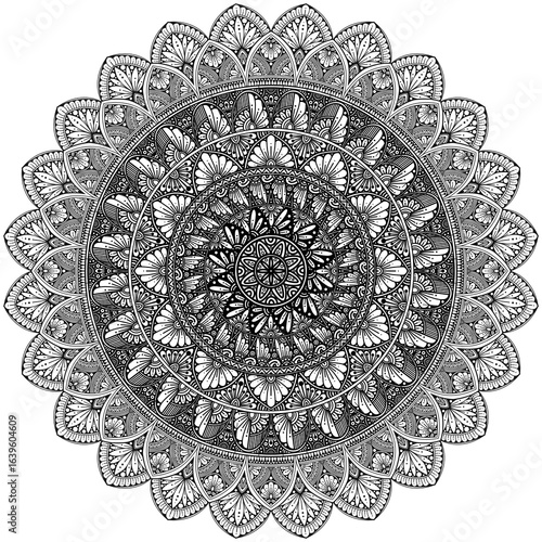  Mandala circle-1