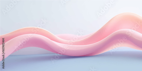 Abstract pink and colorful wave background with dynamic patterns and smooth curves