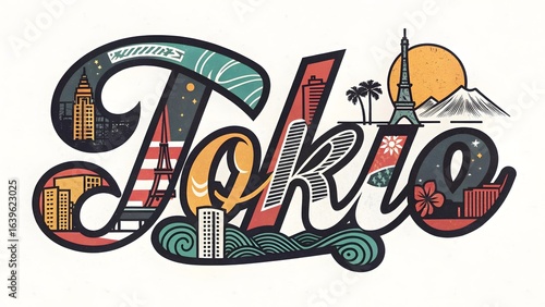 Tokyo Typography Design