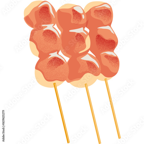 Simple graphic icon of a meal in a bowl with a fork, representing healthy eating, diet, and nutrition concepts. A minimalist illustration for food-related designs.