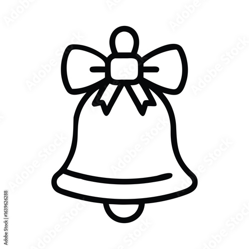Christmas Bell vector ornament vector design.eps