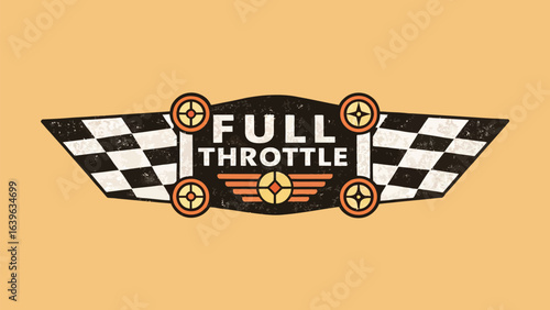 Full Throttle Racing Badge

