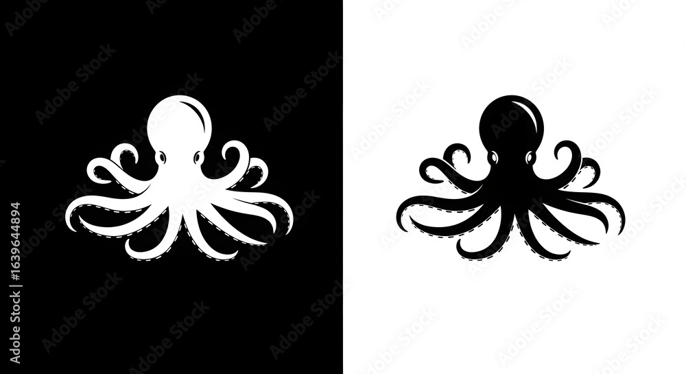 Fototapeta premium Octopus Illustration
