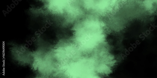 Abstract background of colorful liquid liner. Abstract texture of liquid acrylic. Macro mineral stone malachite on a white background	