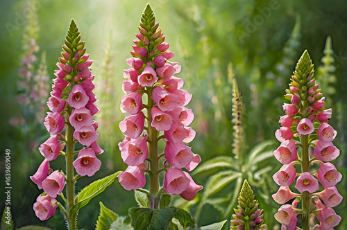 pink and yellow flowers