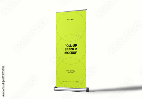 Roll Up Banner Mockup