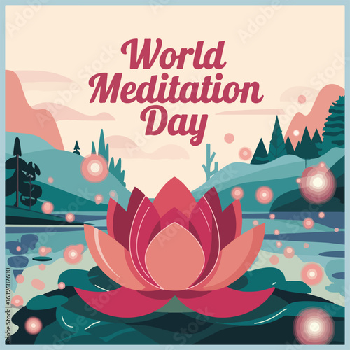 Celebrate World Meditation Day: Find peace, relax, and reconnect your mind with calming meditation practices.