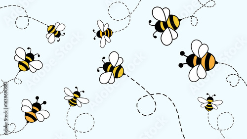 Buzzing  Bees