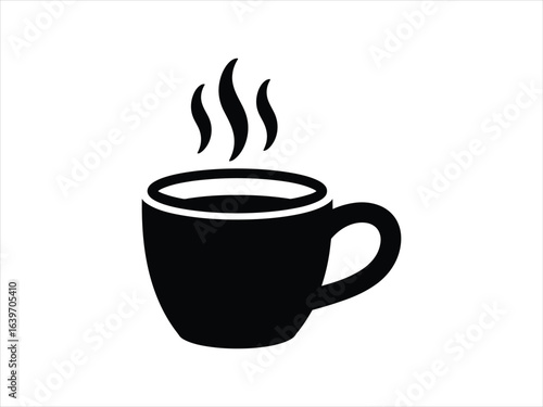 Hot Coffee Mug steam drink