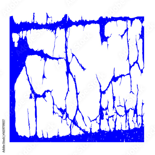 Grime Cracked Distressed Grunge Vector Element