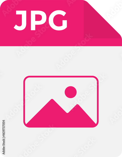 JPG File format extensions. document extension symbols. JPG file format document icons. web format information