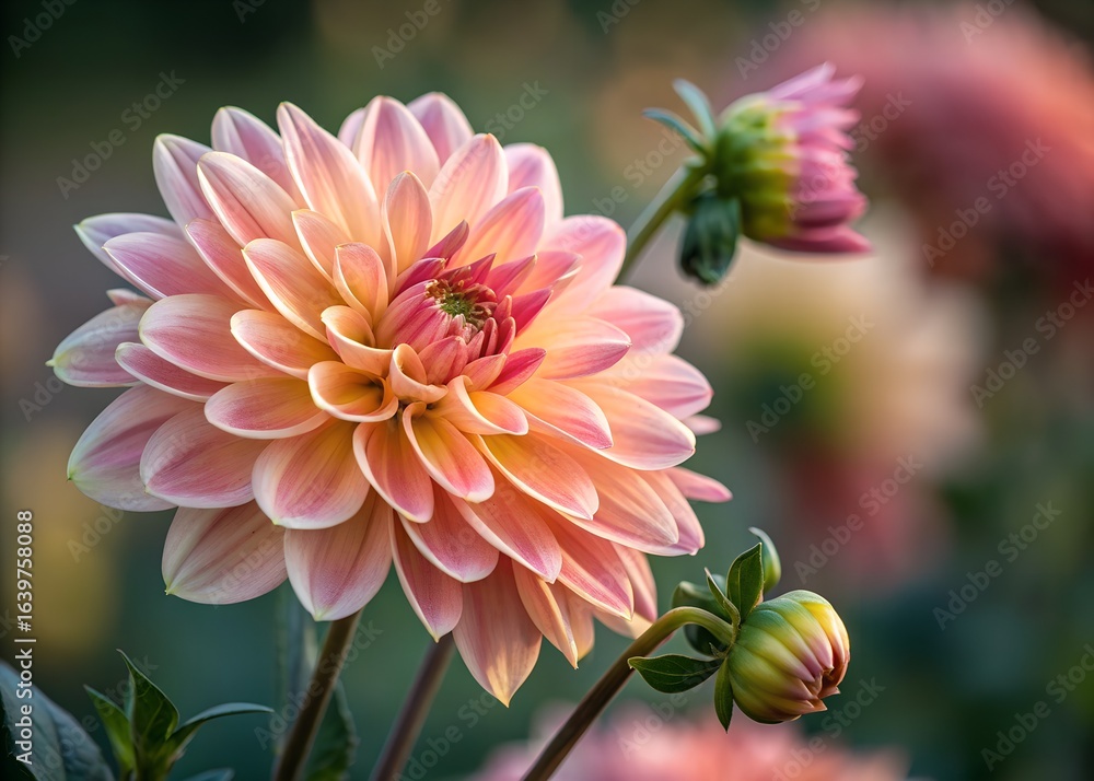 Fototapeta premium pink chrysanthemum flower Ai generated