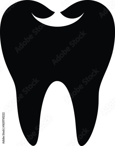 tooth silhouette icon
