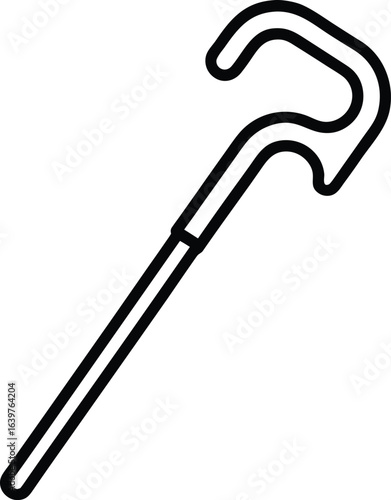 walking can outline icon