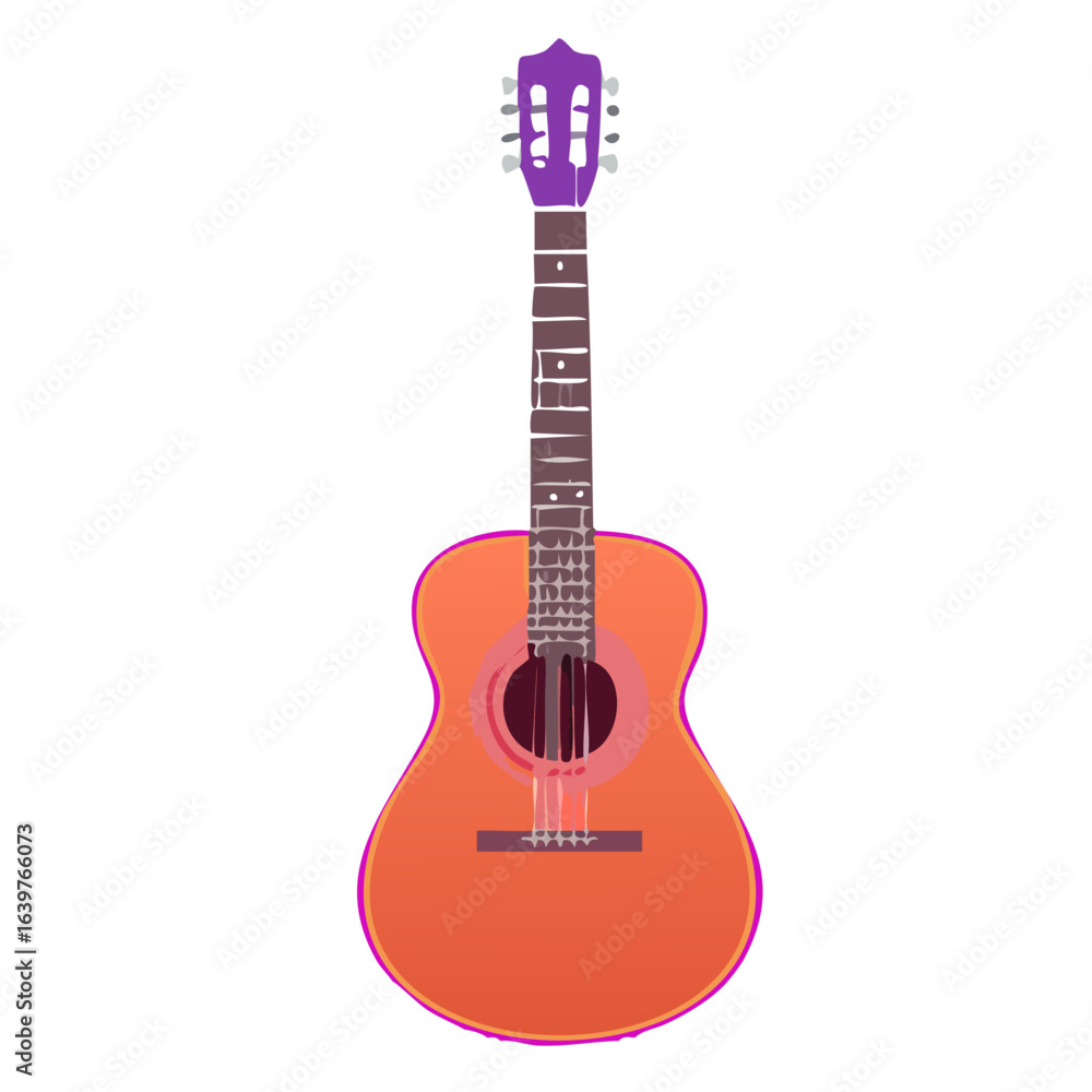 Fototapeta premium acoustic guitar