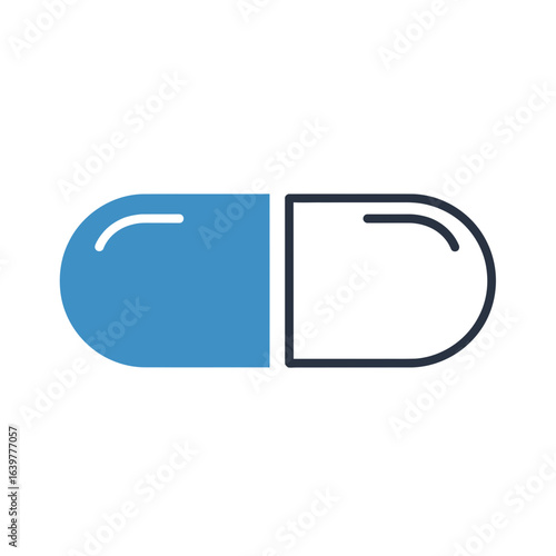 Hand holding a USB flash drive with a pen icon on a blue paper sticker
