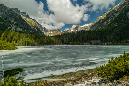 Frozen Poprad Lake