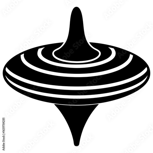 vector illustration of a cartoon rocket isolated
