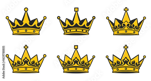 luxury crown icon, antique crown design, golden tiara vector, royal accessory illustration, sparkling crown vector, coronation crown icon, heritage crown vector, elegant tiara clipart, crown with diam