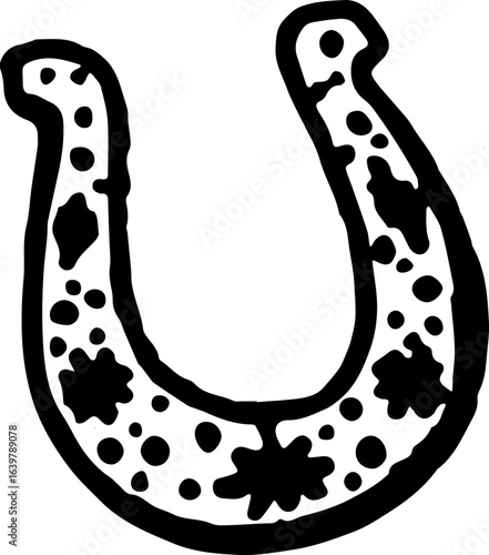 abstract design of American wild west desert with cowboys - hand drawn Black illustration. Ilustraciones del viejo oeste. PNG.JPG. VEKTOR