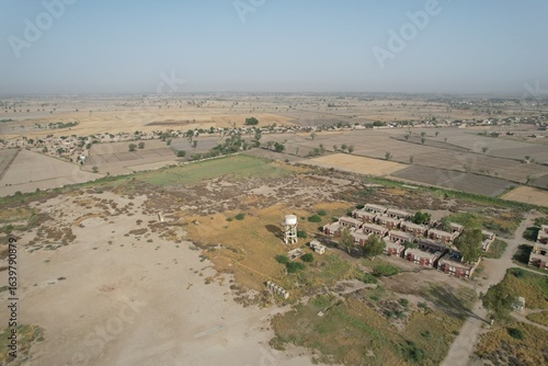 Landscape view near Dadu Grid Station.