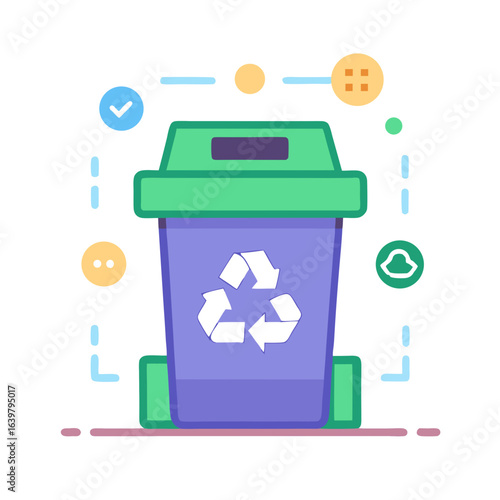 AI-powered smart waste bin automatically