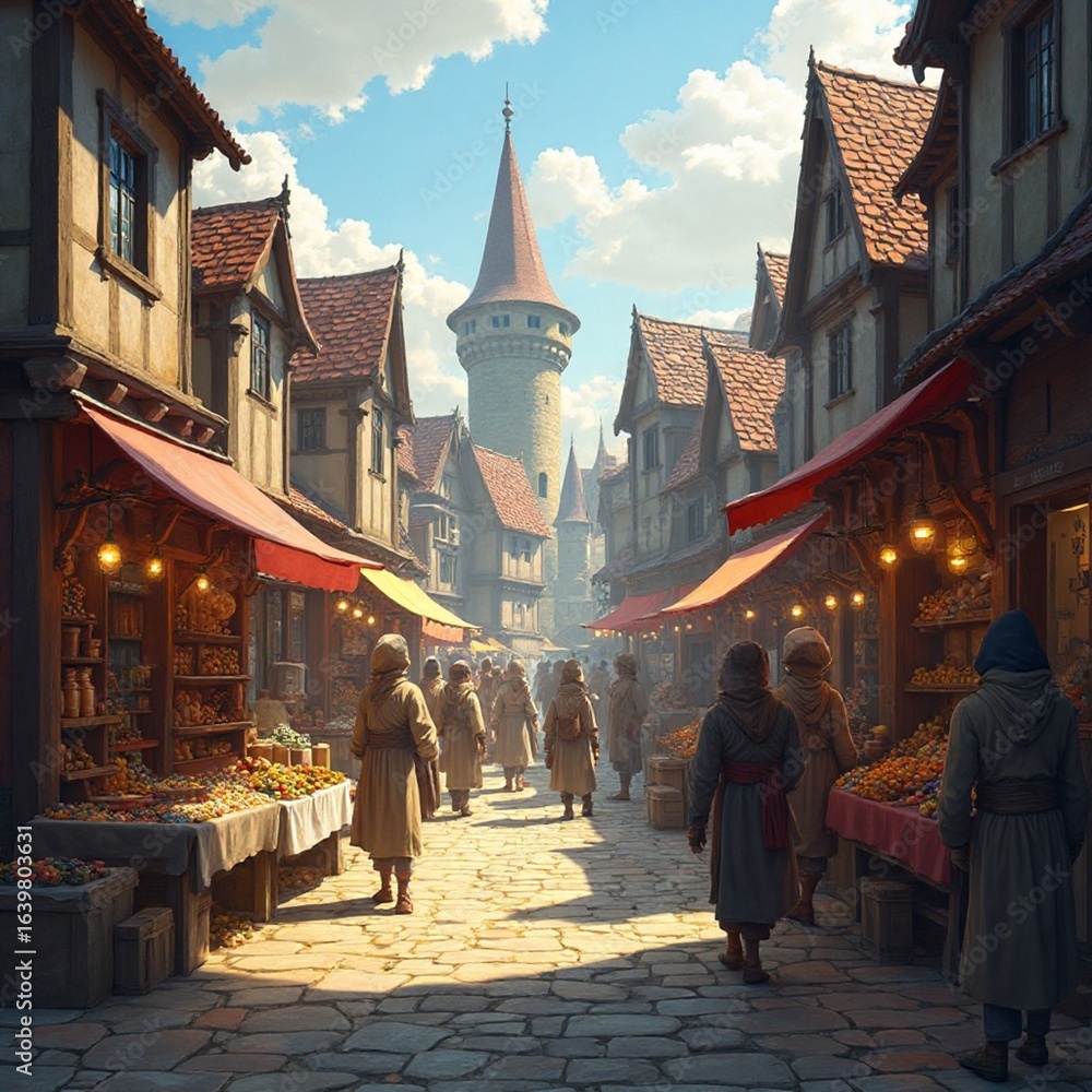 Obraz premium prague old town